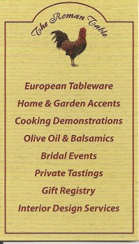 Roman Table Card